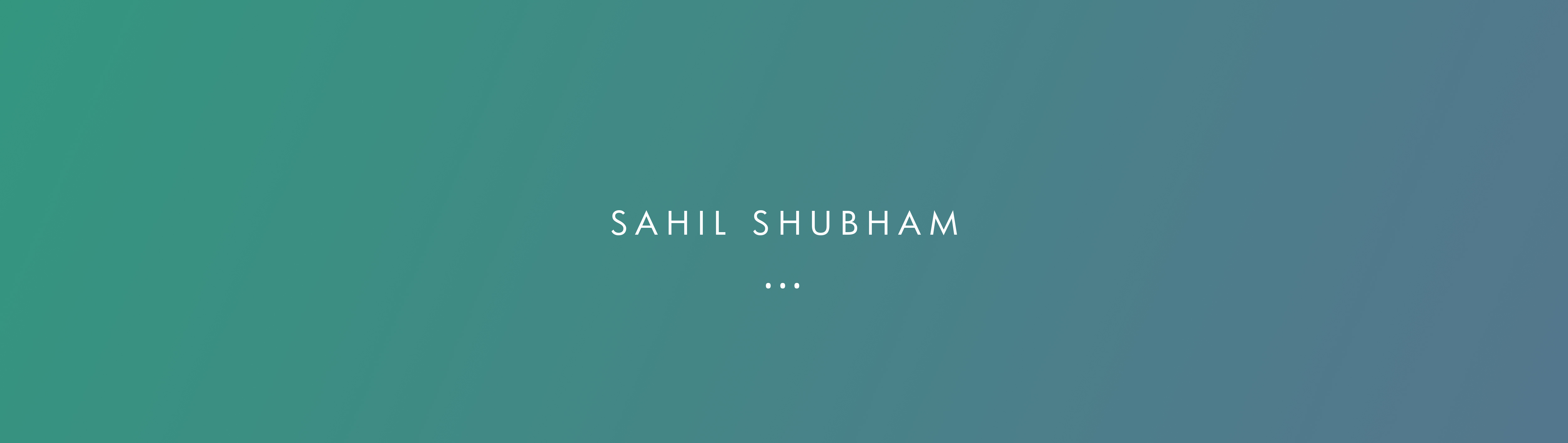 sahil's banner